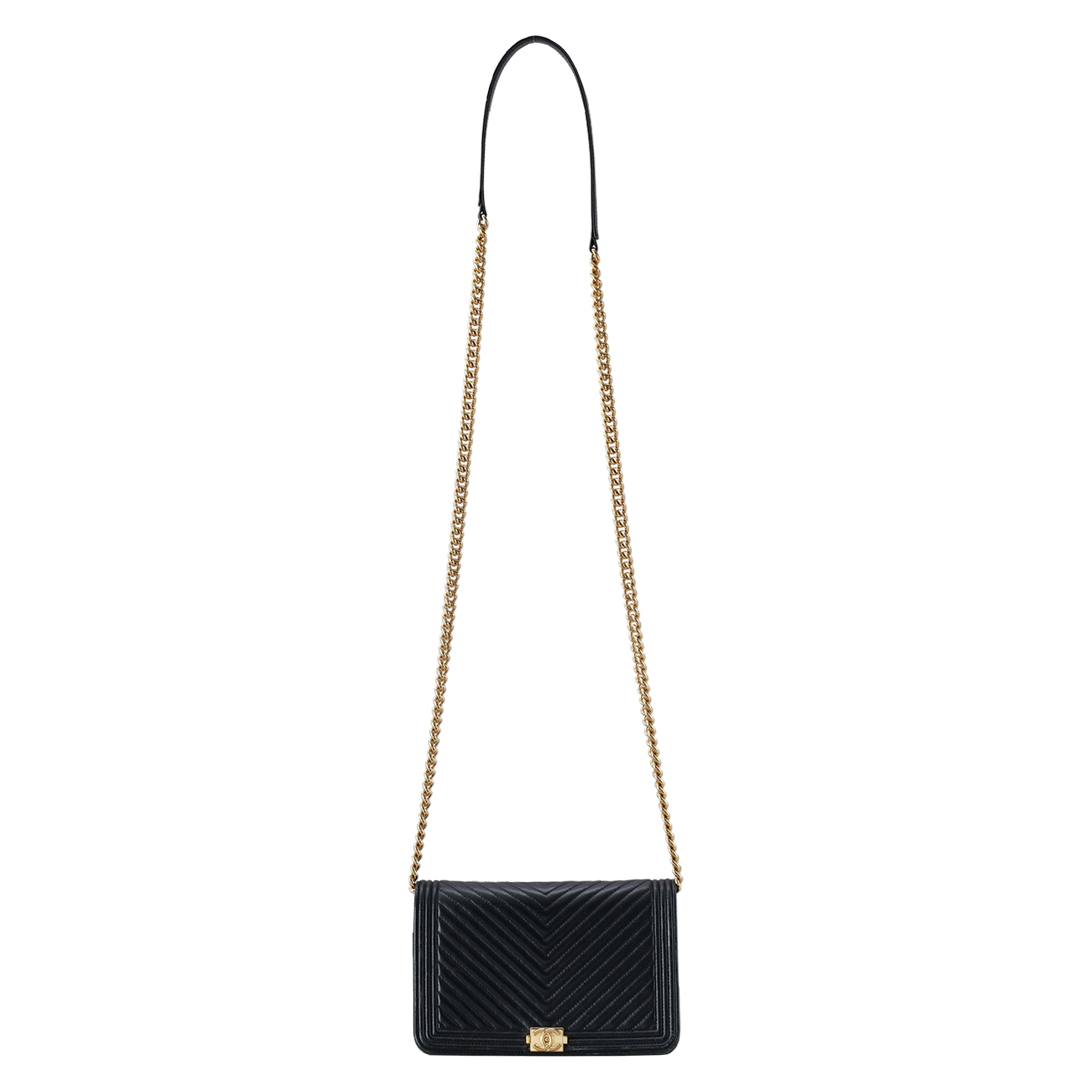 CHANEL(USED) 샤넬 보이샤넬 쉐브론 WOC