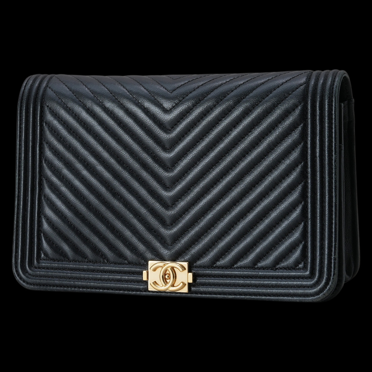 CHANEL(USED) 샤넬 보이샤넬 쉐브론 WOC