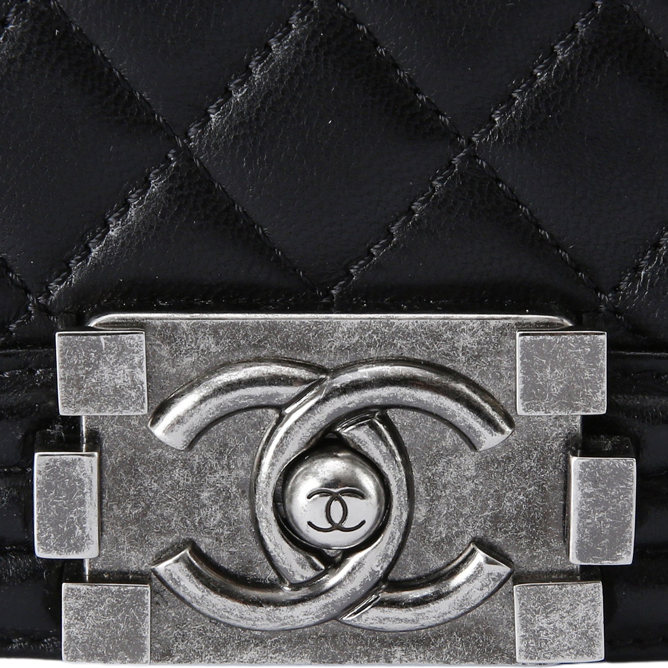 CHANEL(USED)샤넬 보이샤넬 램스킨 라지