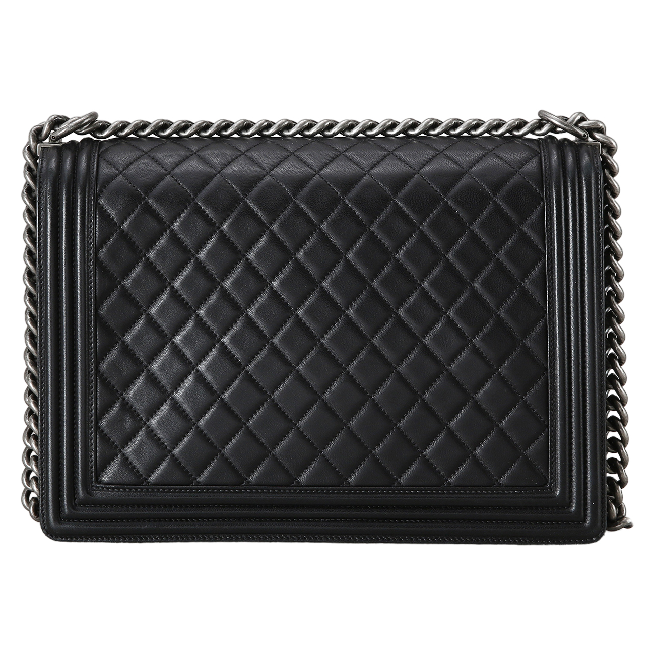 CHANEL(USED)샤넬 보이샤넬 램스킨 라지