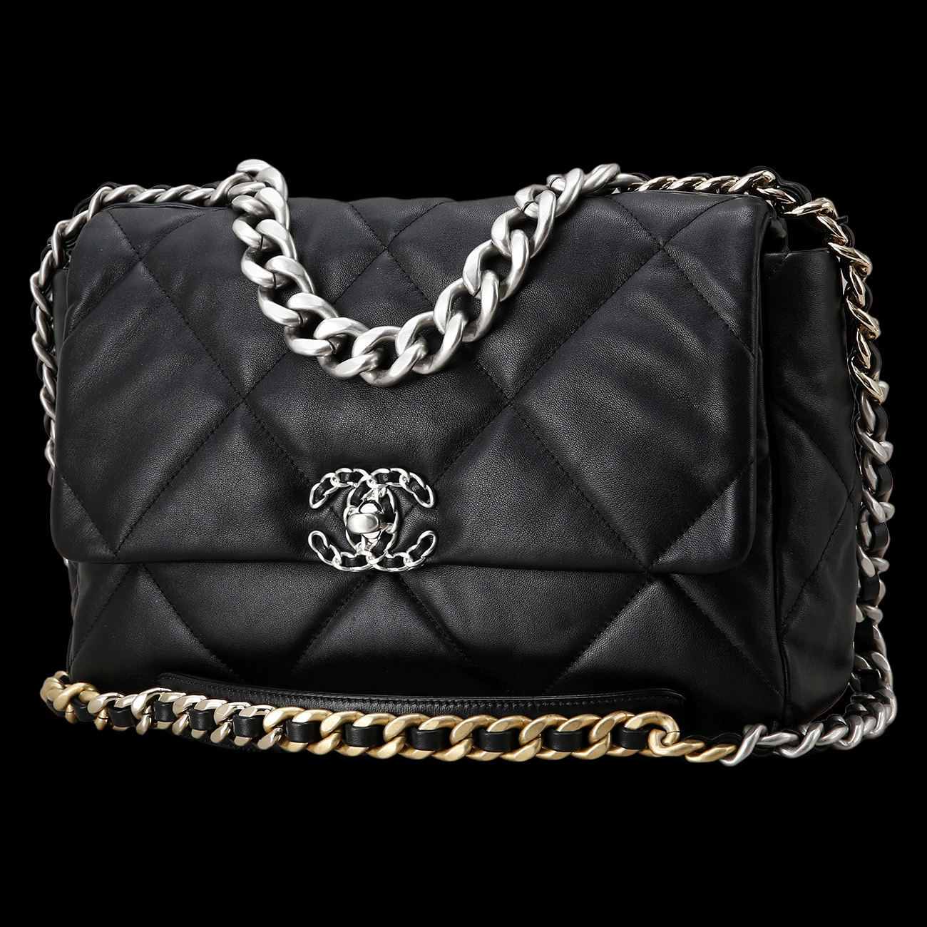 CHANEL(USED)샤넬 AS1161 19 라지 플랩백