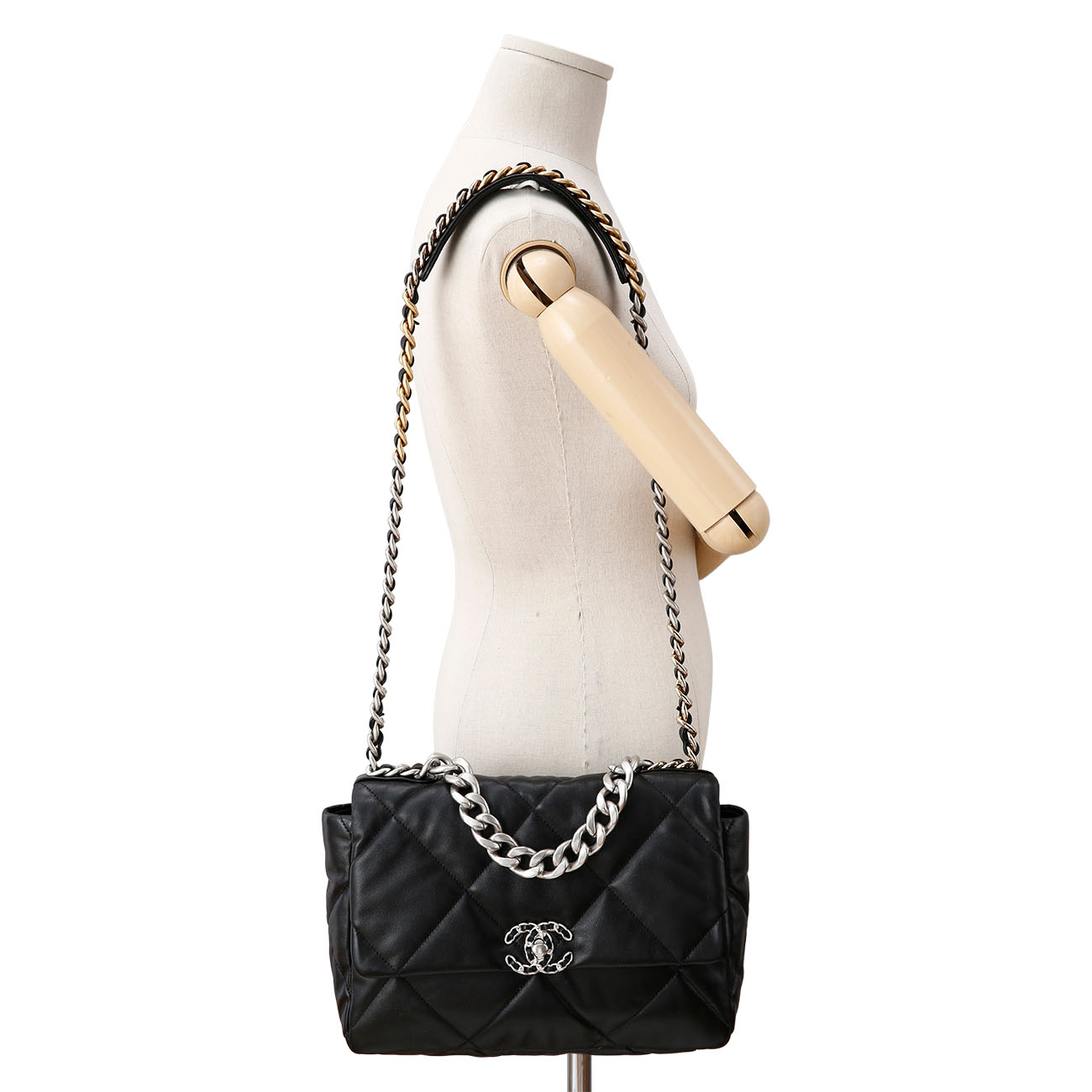 CHANEL(USED)샤넬 AS1161 19 라지 플랩백