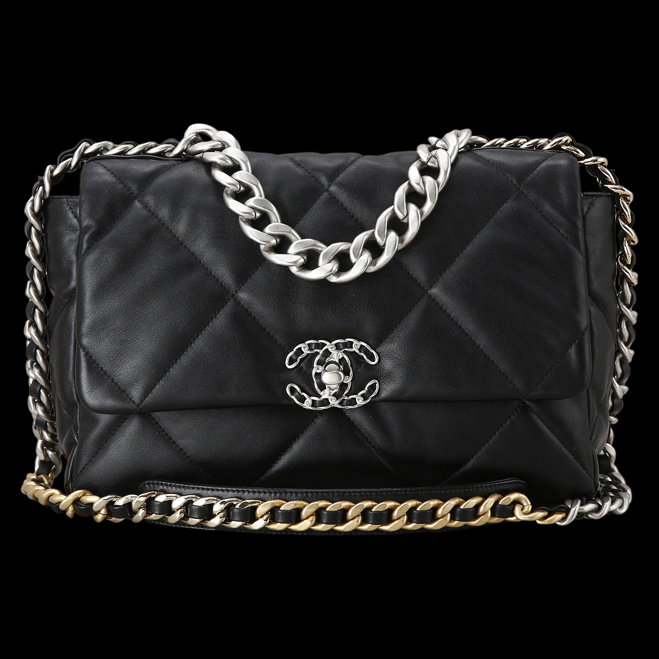 CHANEL(USED)샤넬 AS1161 19 라지 플랩백