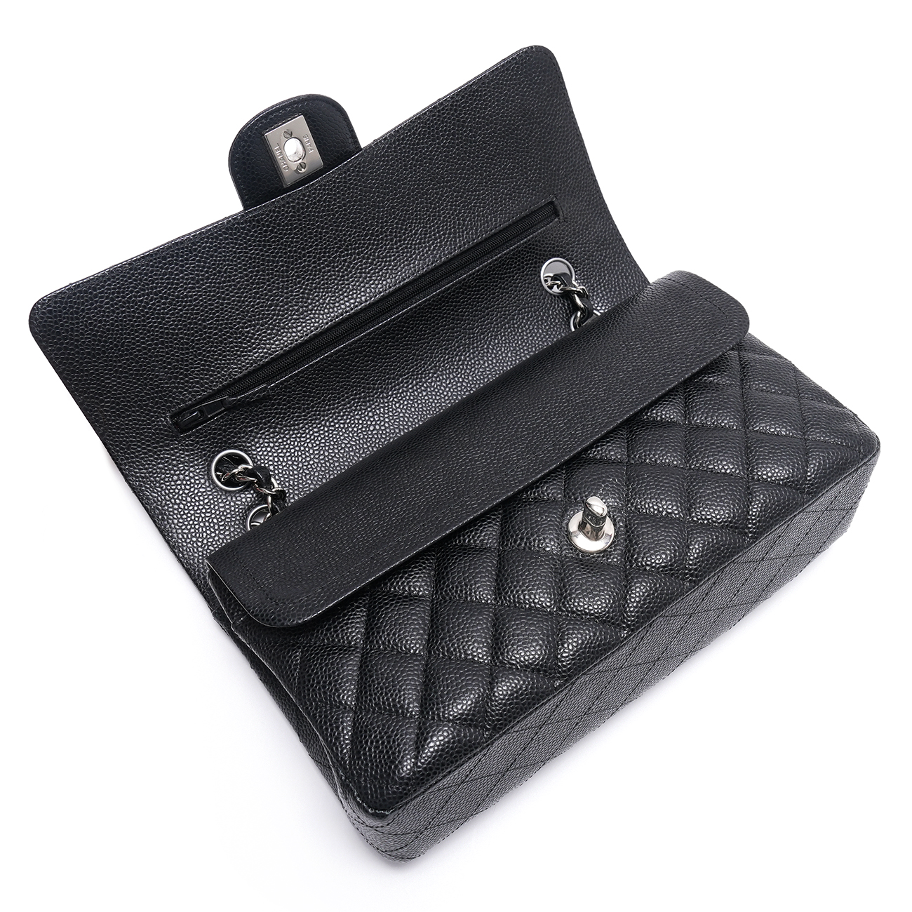CHANEL(USED)샤넬 캐비어 클래식 미듐 플랩백
