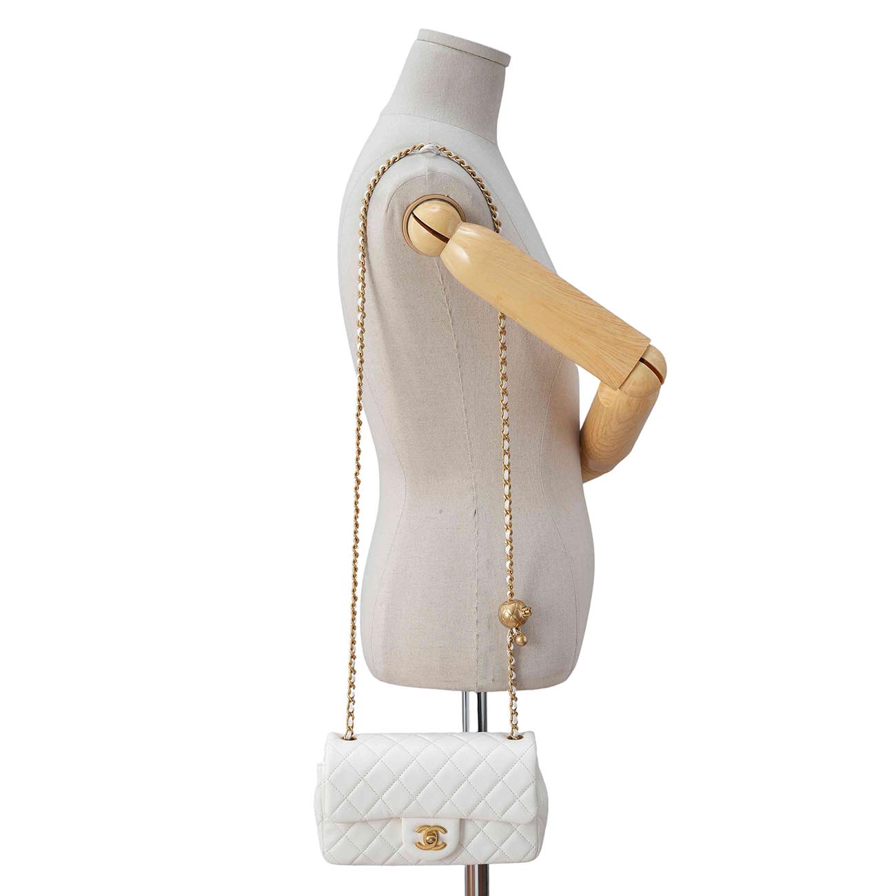 CHANEL(USED)샤넬 AS1787 뉴미니 골든볼 플랩백