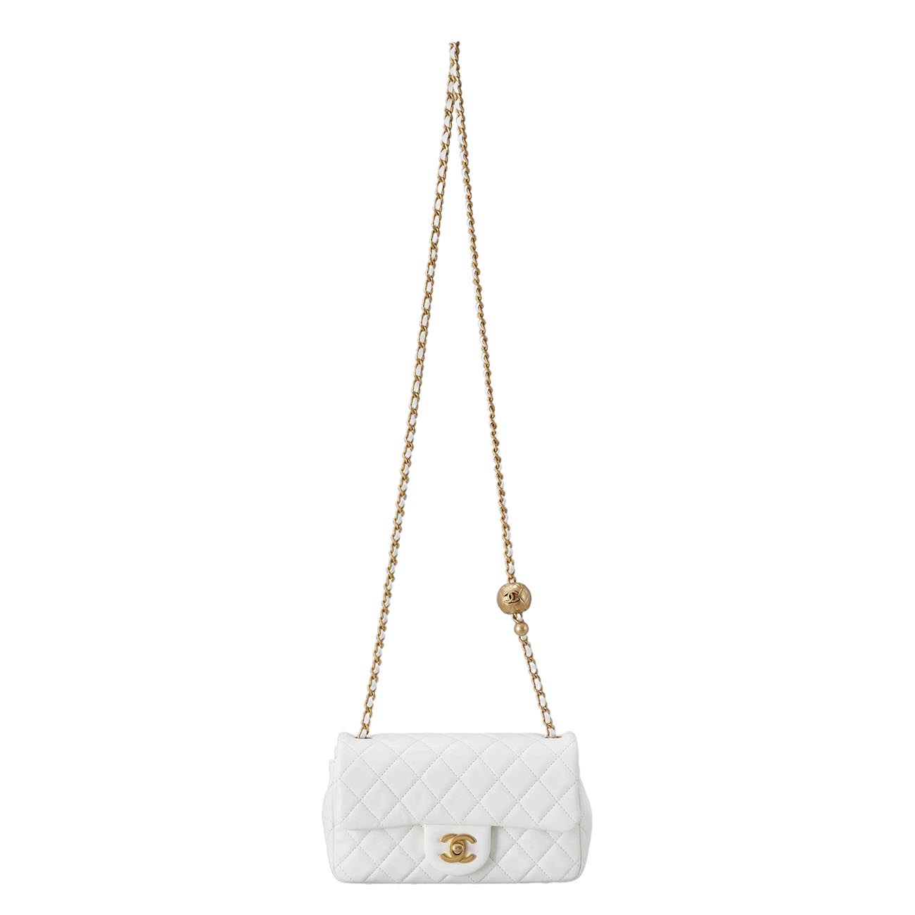 CHANEL(USED)샤넬 AS1787 뉴미니 골든볼 플랩백