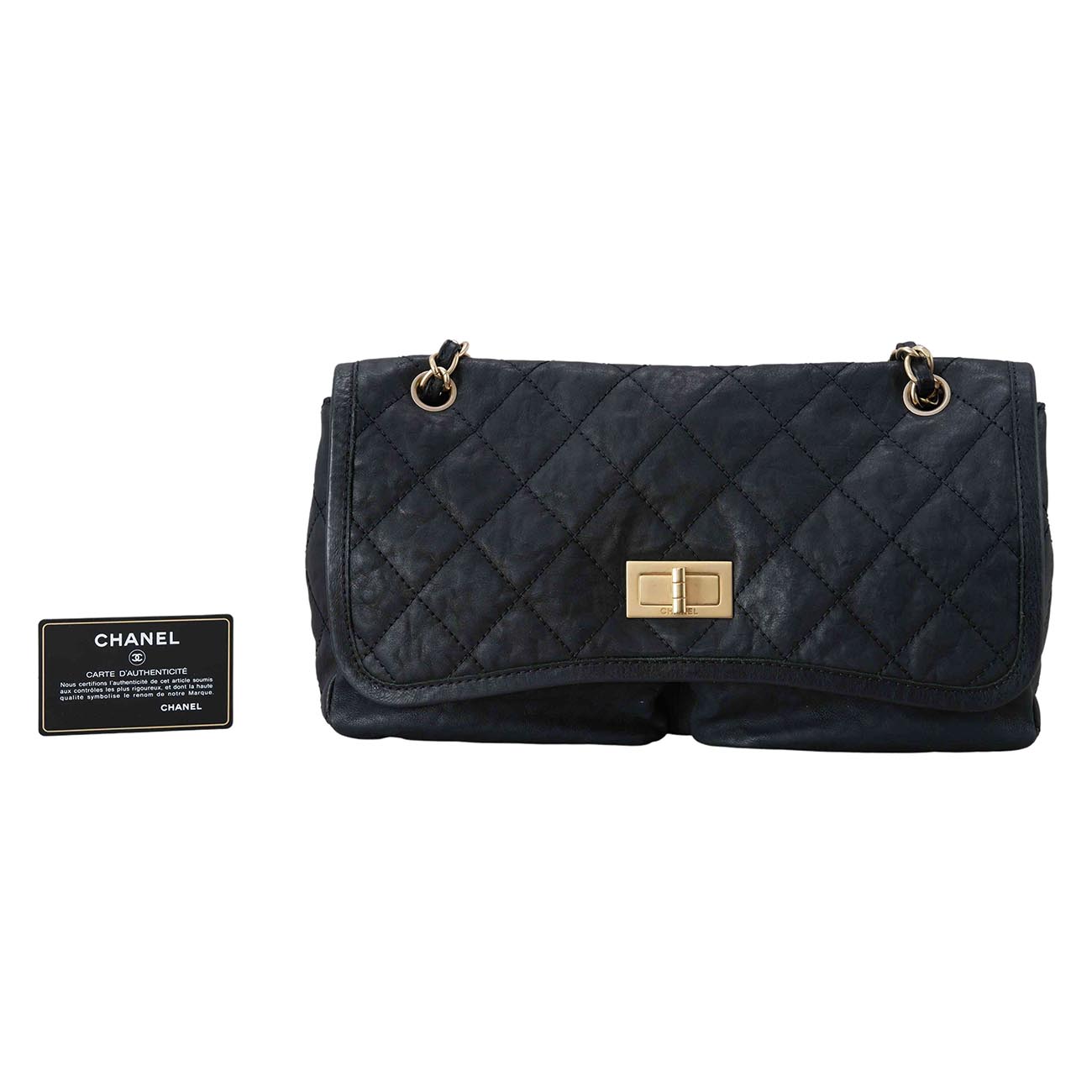 CHANEL(USED)샤넬 시즌 빈티지 체인 플랩백