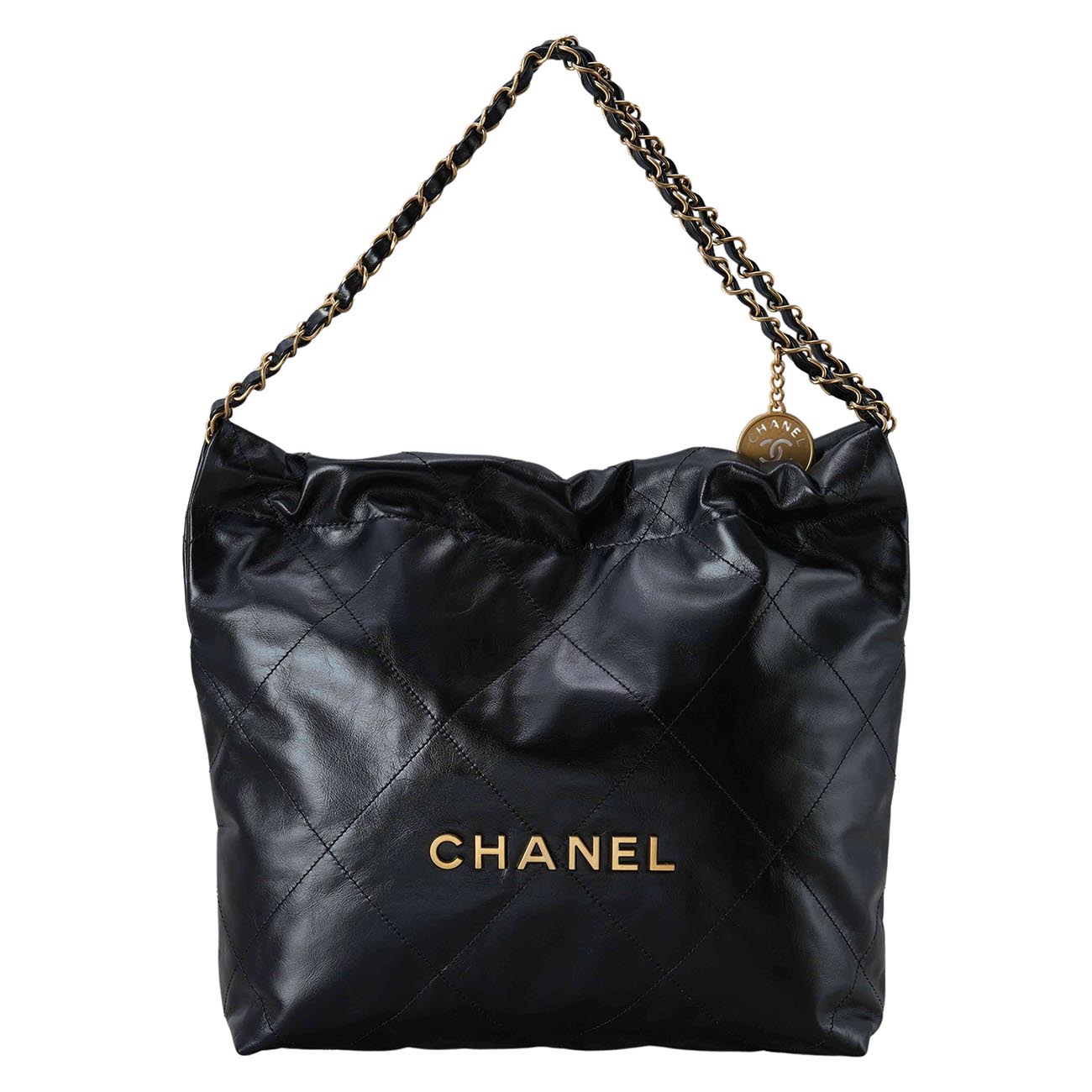 CHANEL(USED)샤넬 22백 스몰 블랙 내장칩