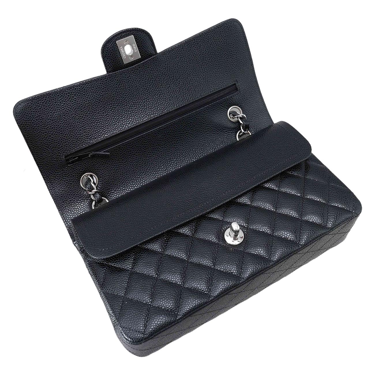 CHANEL(USED)샤넬 캐비어 클래식 미듐 플랩백