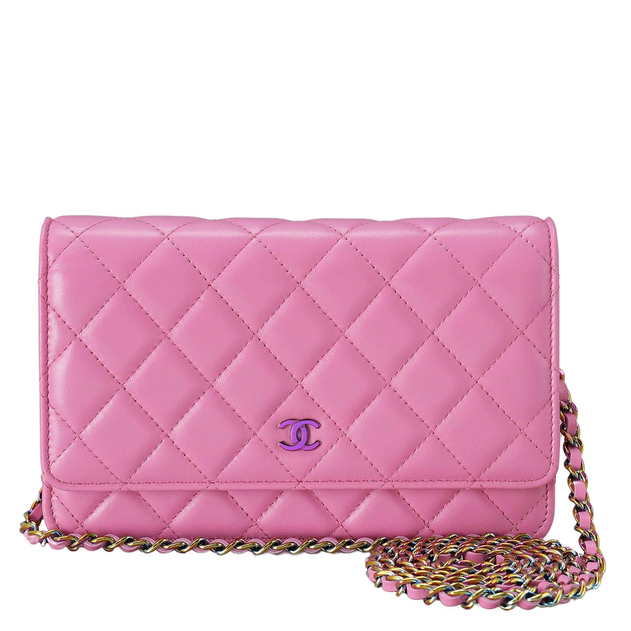 CHANEL(USED)샤넬 램스킨 클래식 WOC