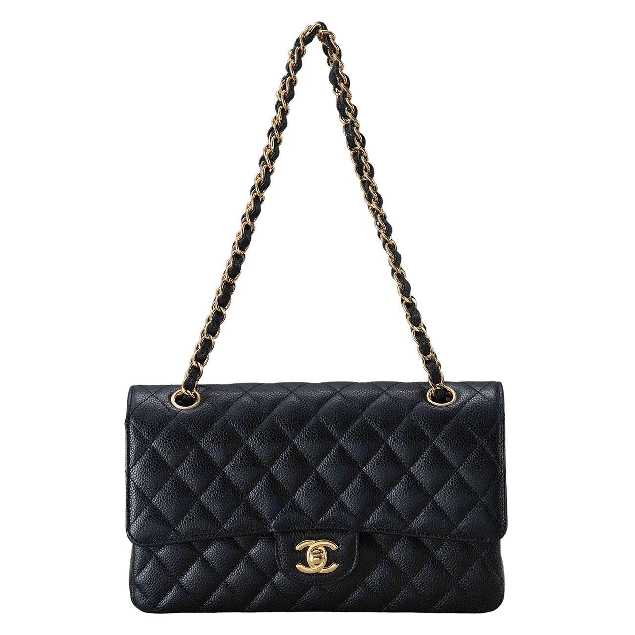 CHANEL(USED)샤넬 캐비어 클래식 미듐 플랩백