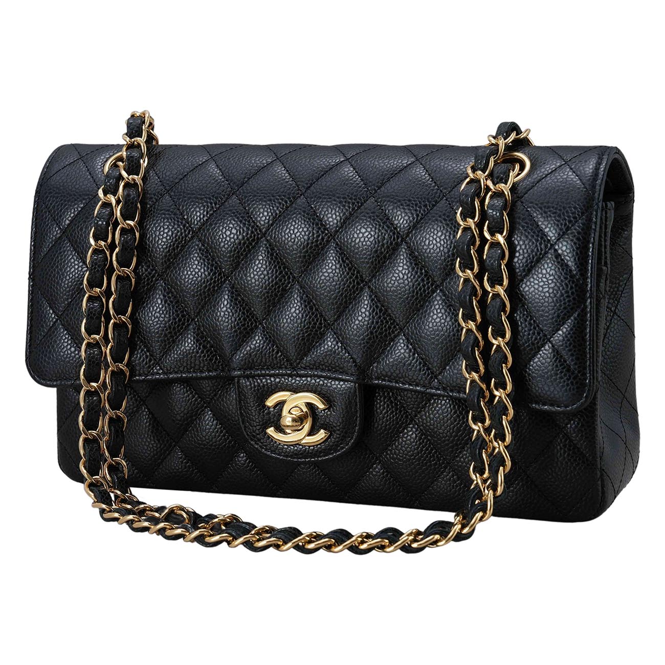 CHANEL(USED)샤넬 캐비어 클래식 미듐 플랩백