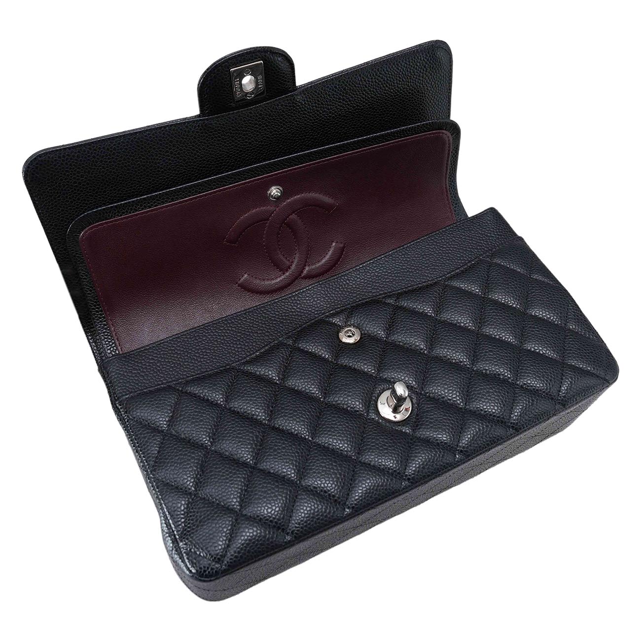 CHANEL(USED)샤넬 캐비어 클래식 미듐 플랩백
