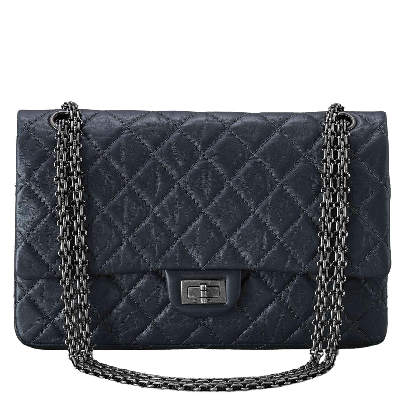 CHANEL(USED)샤넬 2.55 빈티지 미듐28 플랩백