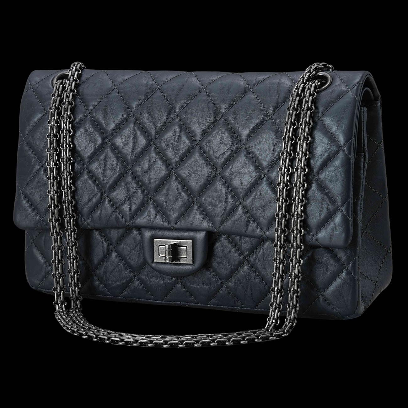 CHANEL(USED)샤넬 2.55 빈티지 미듐28 플랩백