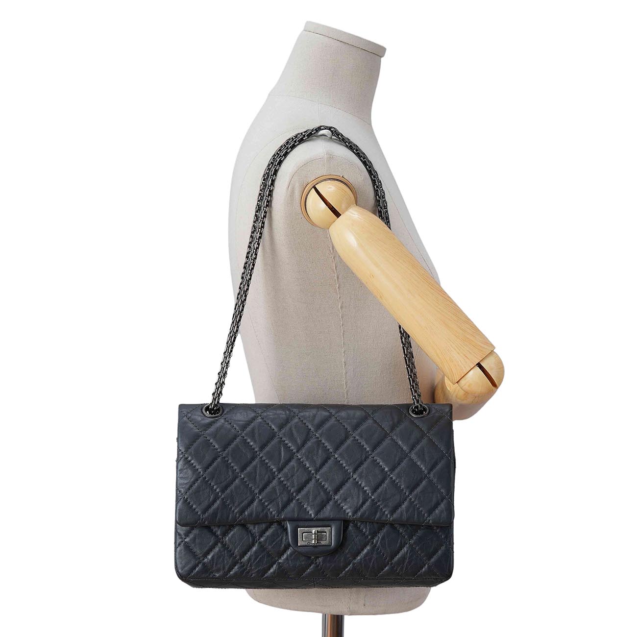 CHANEL(USED)샤넬 2.55 빈티지 미듐28 플랩백