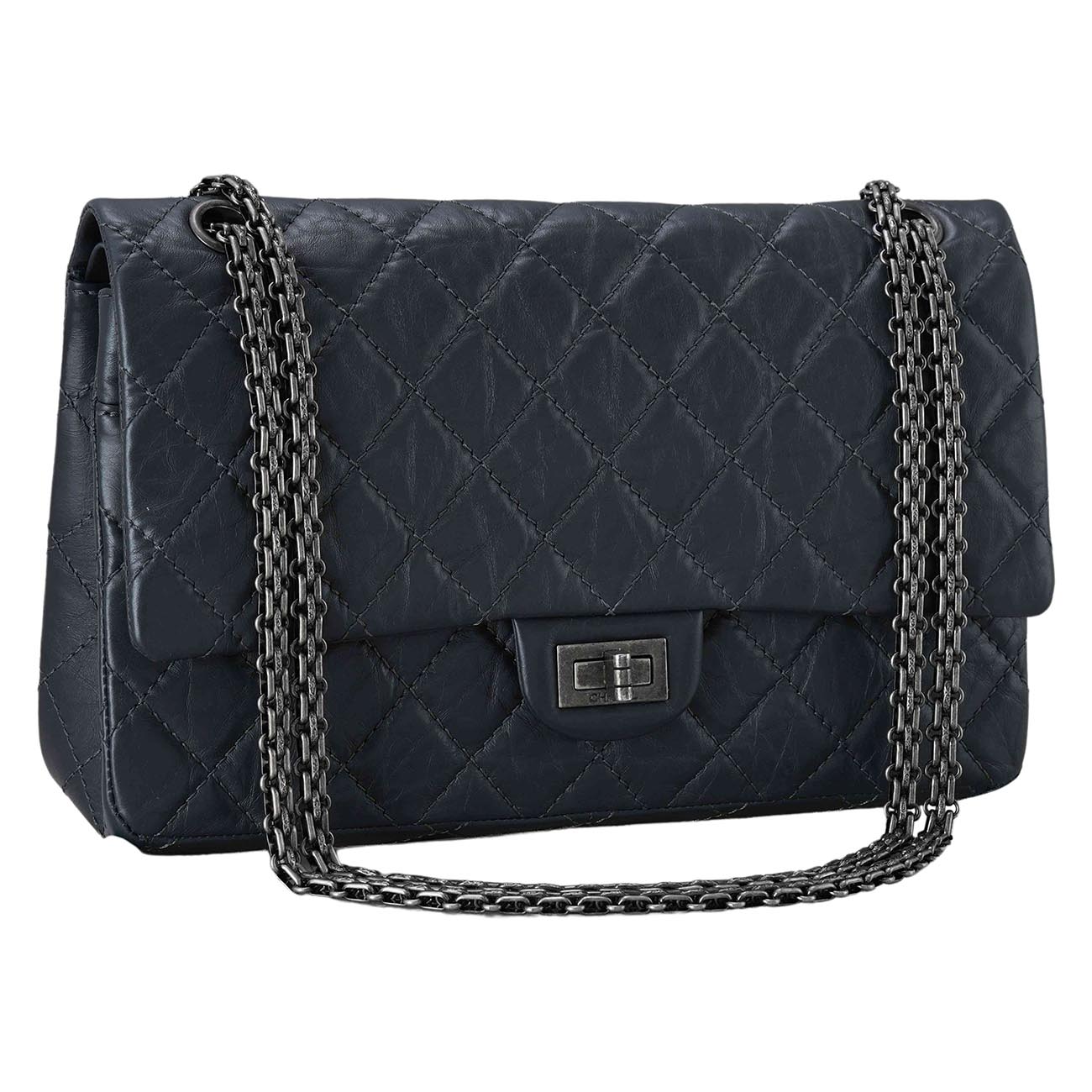 CHANEL(USED)샤넬 2.55 빈티지 미듐28 플랩백