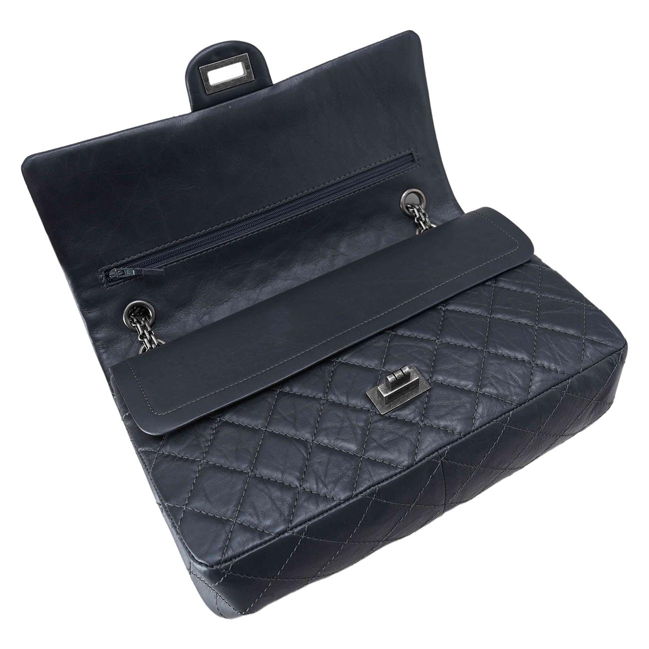 CHANEL(USED)샤넬 2.55 빈티지 미듐28 플랩백