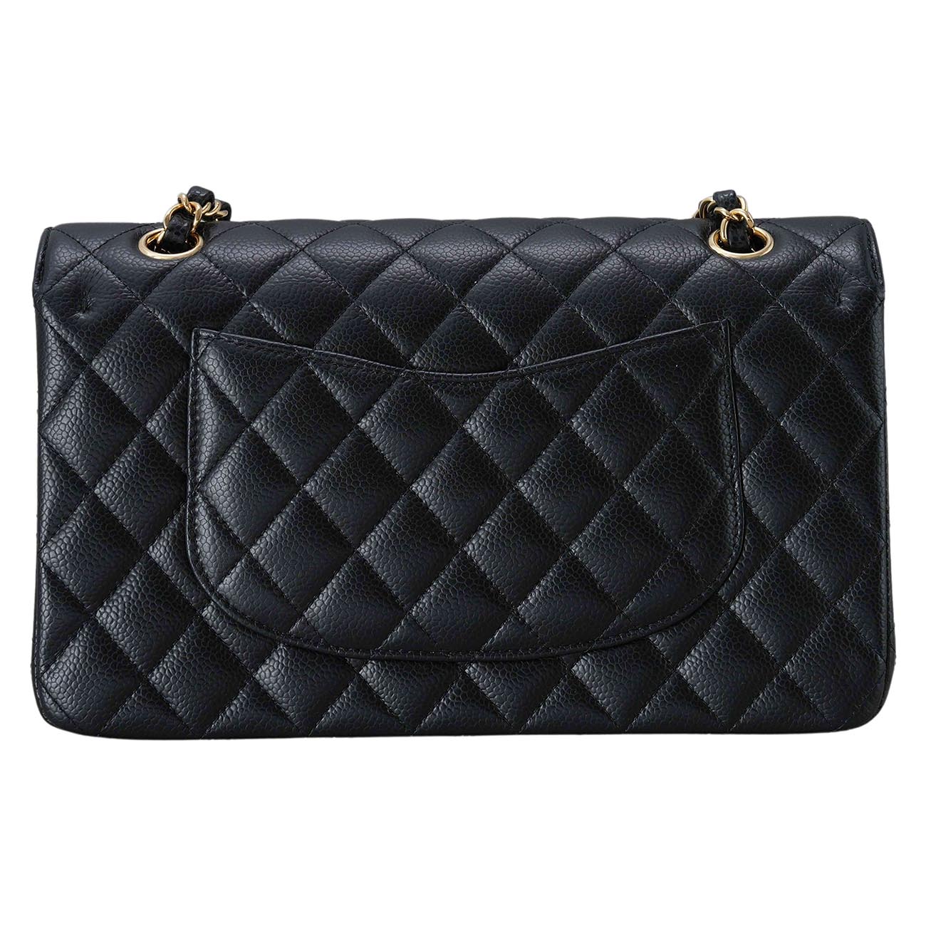 CHANEL(USED)샤넬 A01112 캐비어 클래식 미듐 플랩백