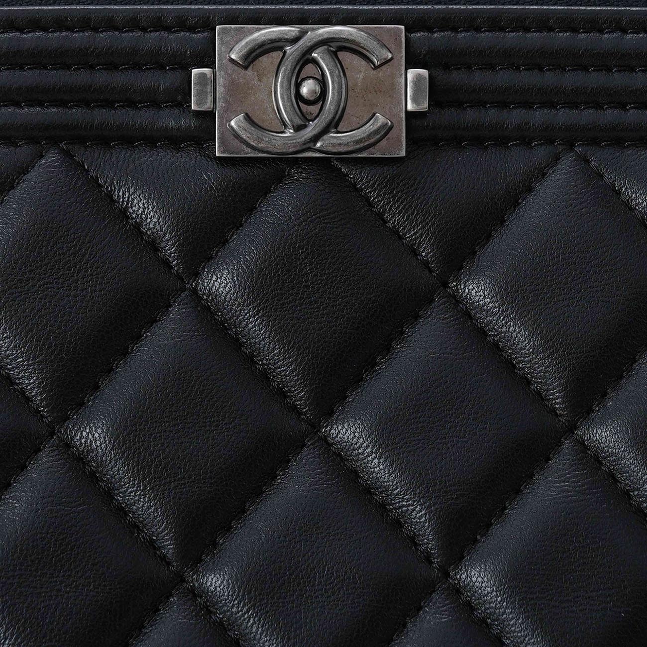 CHANEL(USED)샤넬 보이 클러치 라지