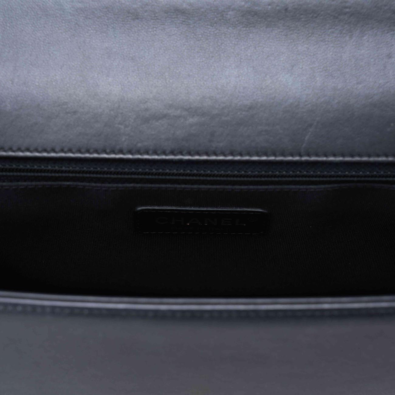 CHANEL(USED)샤넬 램스킨 보이샤넬 뉴미듐 플랩백