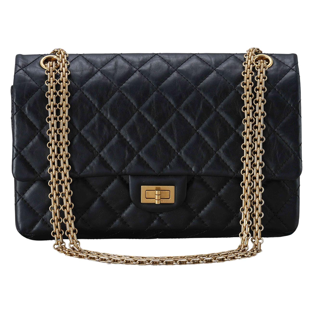 CHANEL(USED)샤넬 2.55 빈티지 라지 플랩백
