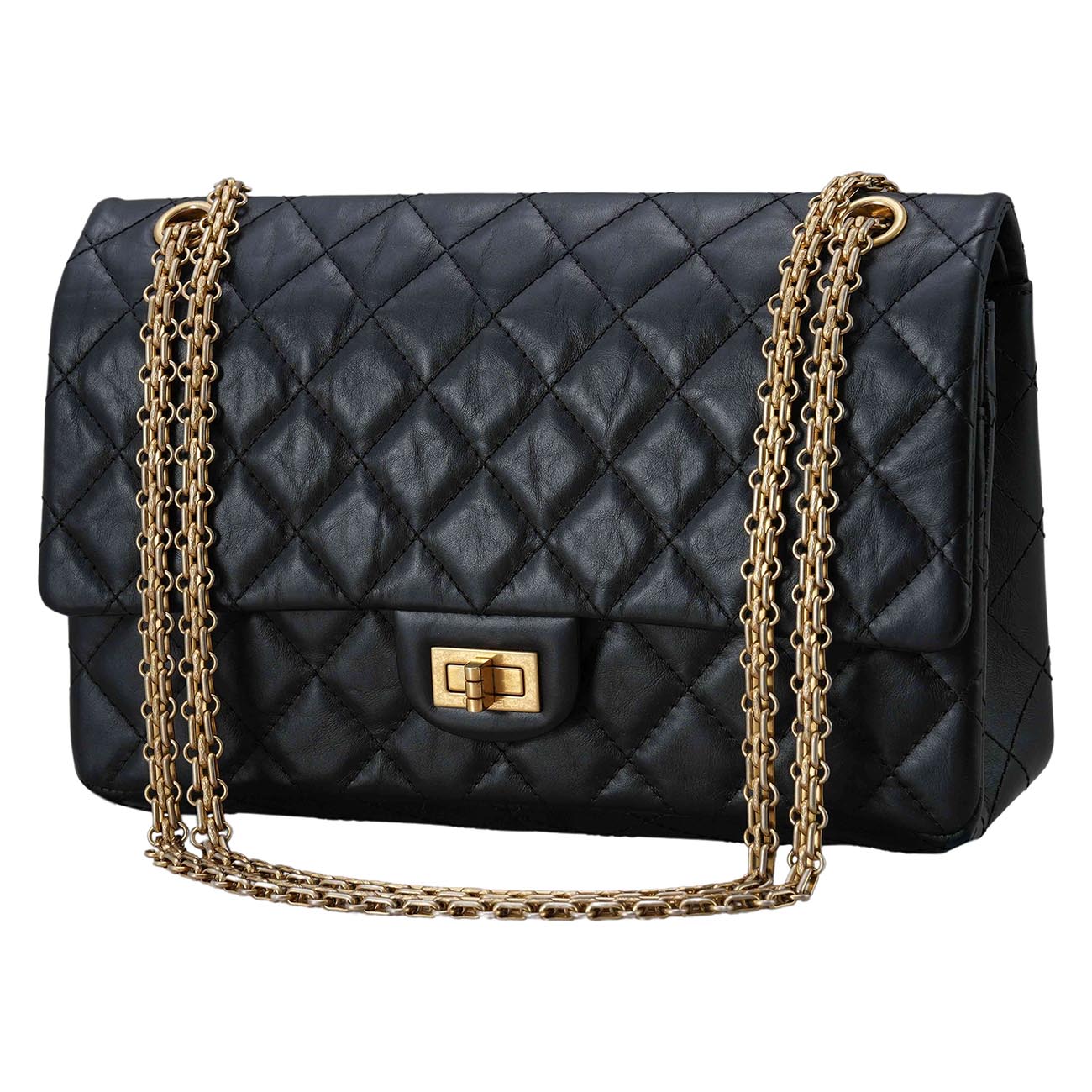 CHANEL(USED)샤넬 2.55 빈티지 라지 플랩백