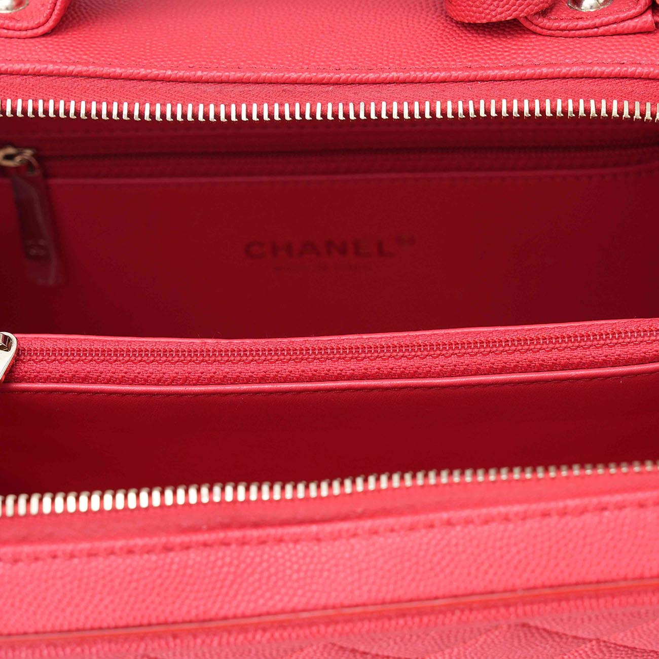 CHANEL(USED)샤넬 코스매틱 토트 겸 숄더백