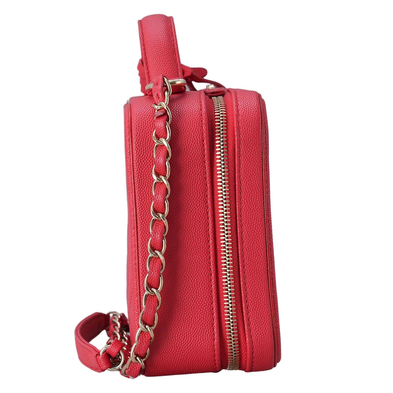 CHANEL(USED)샤넬 코스매틱 토트 겸 숄더백