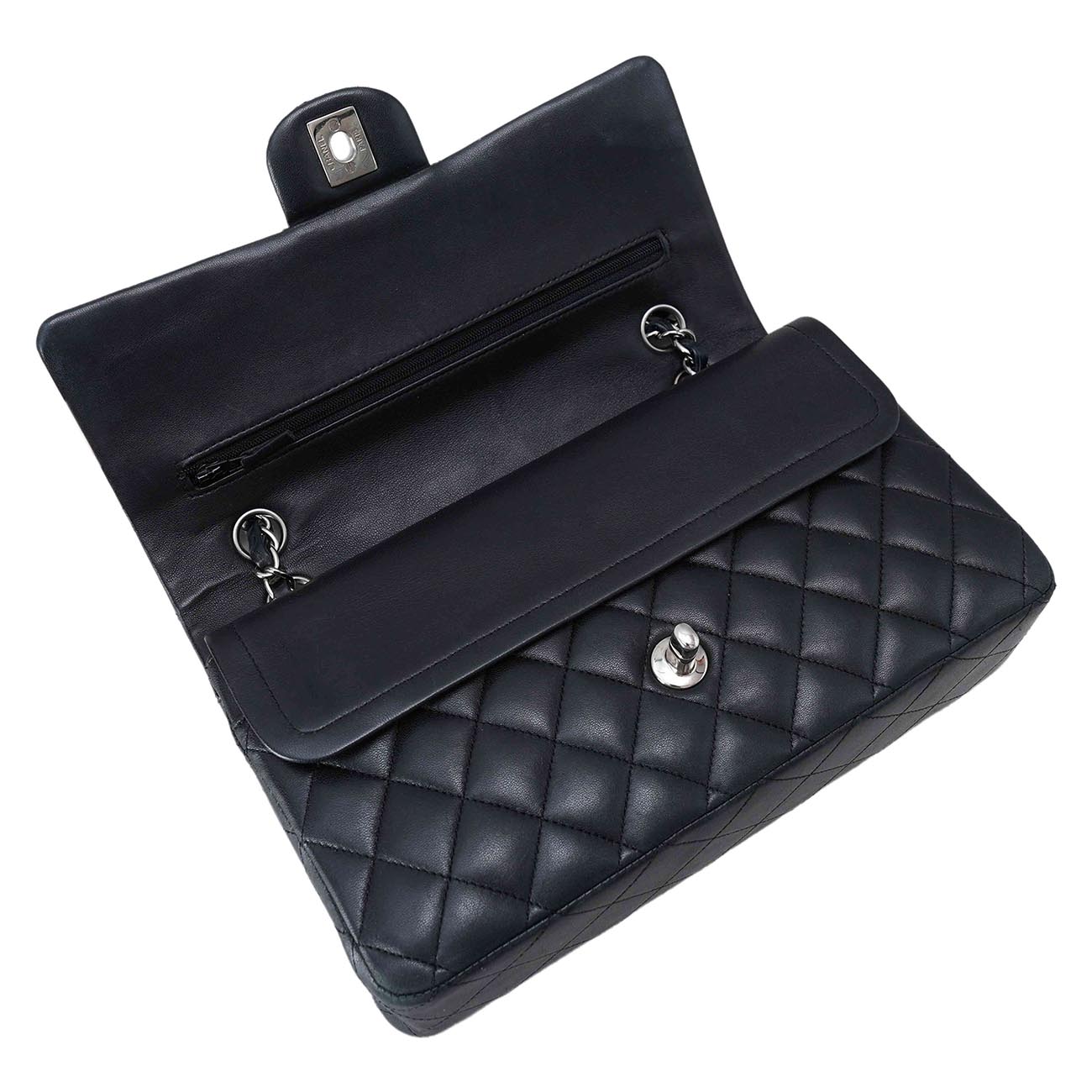 CHANEL(USED)샤넬 램스킨 클래식 미듐 플랩백