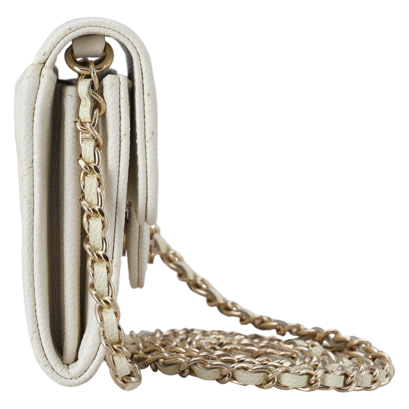 CHANEL(USED)샤넬 캐비어 동전 체인백