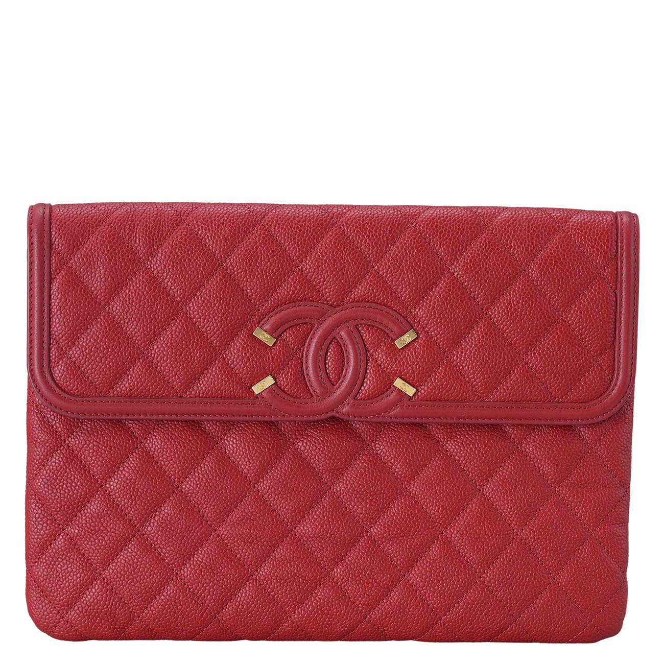 CHANEL(USED)샤넬 시즌 플랩 클러치