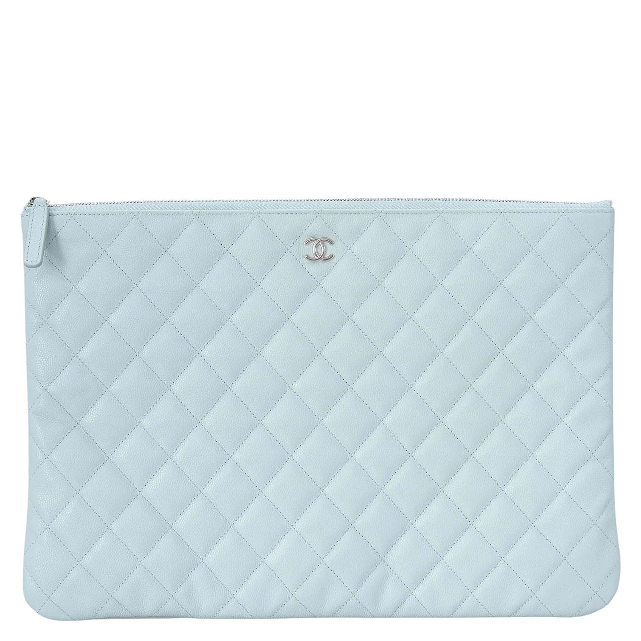 CHANEL(USED)샤넬 캐비어 클래식 라지 클러치