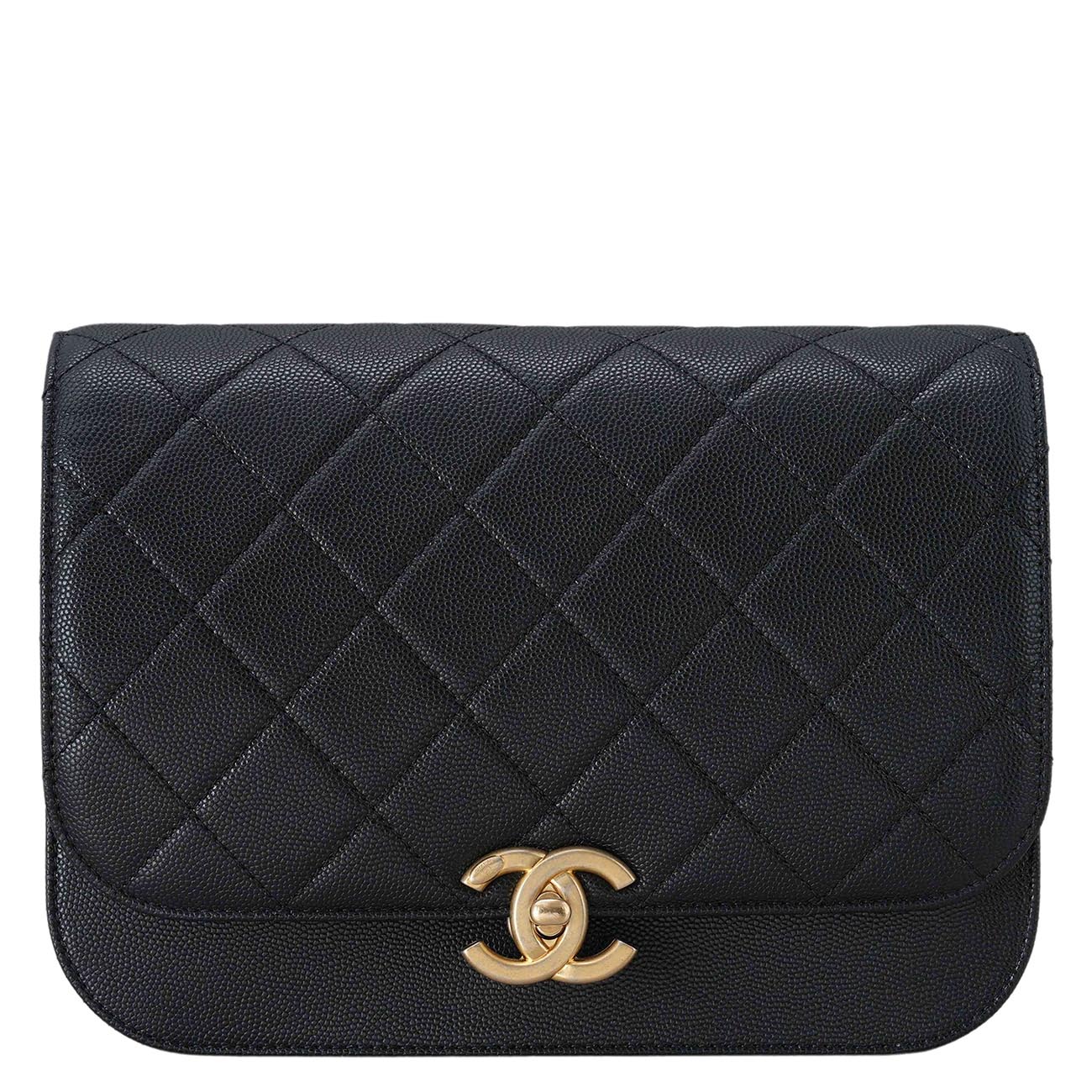 CHANEL(USED)샤넬 AS2824 시즌 캐비어 체인 숄더백