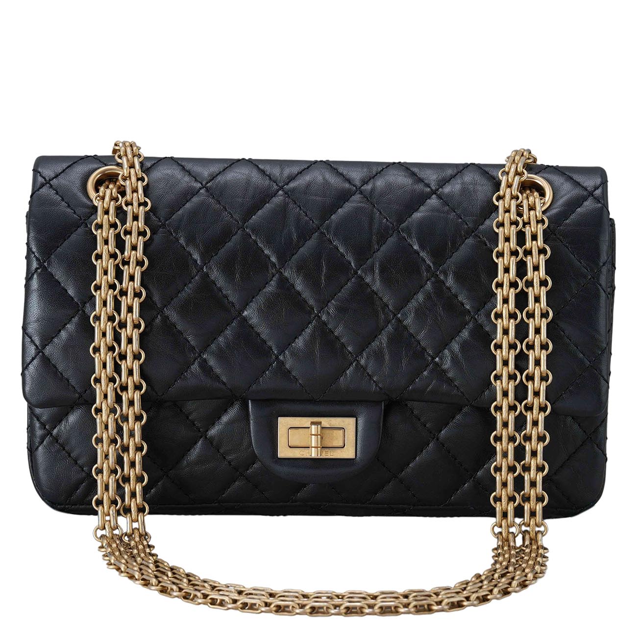 CHANEL(USED)샤넬 2.55 빈티지 미듐 플랩백