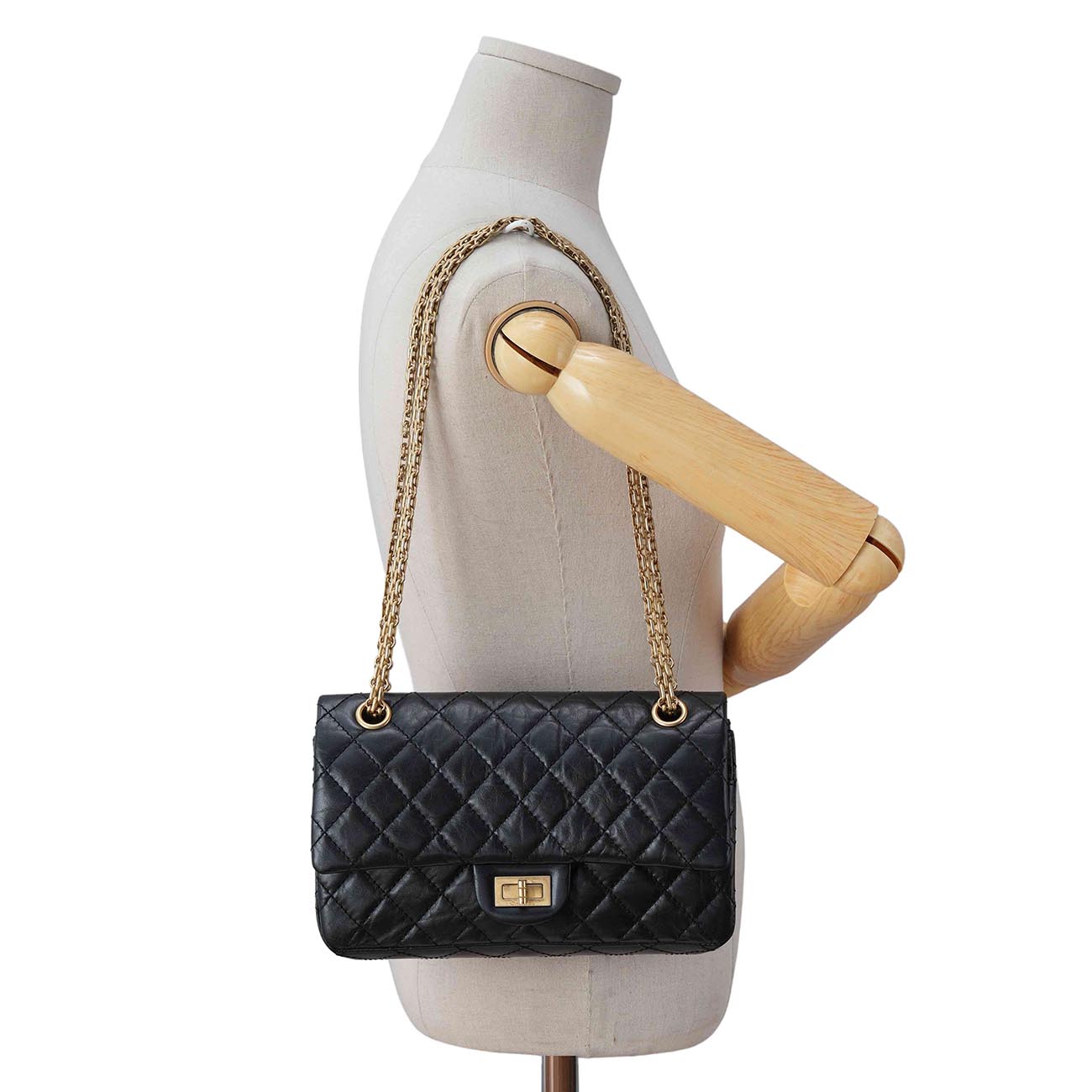 CHANEL(USED)샤넬 2.55 빈티지 미듐 플랩백