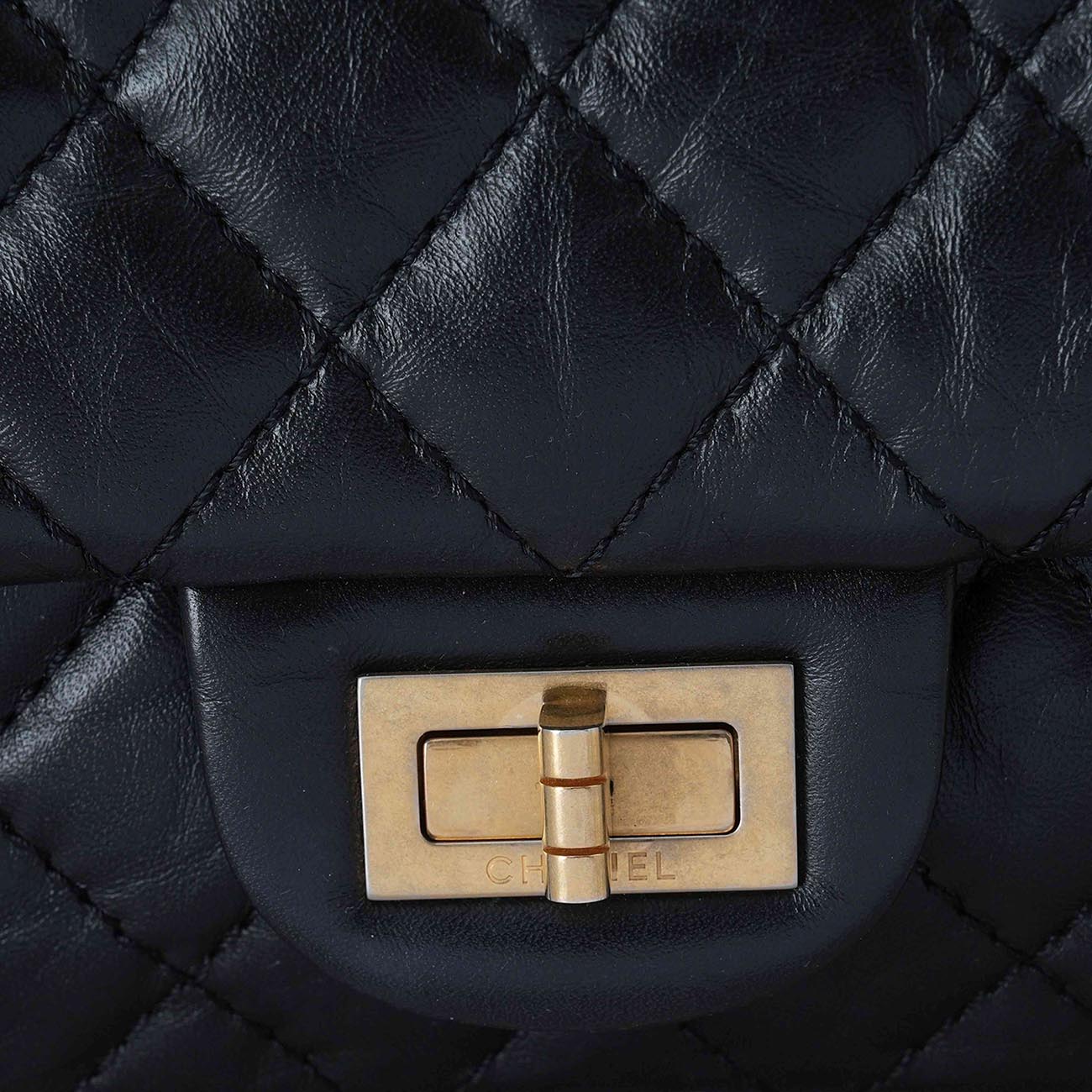 CHANEL(USED)샤넬 2.55 빈티지 미듐 플랩백