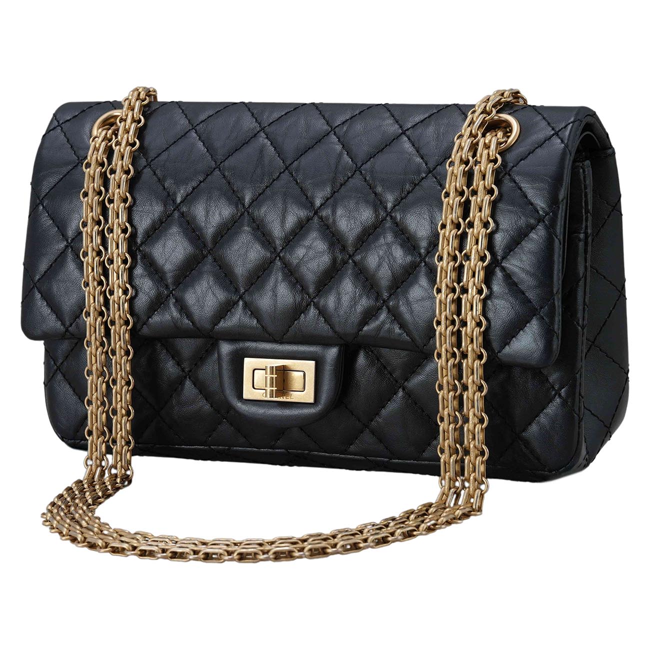 CHANEL(USED)샤넬 2.55 빈티지 미듐 플랩백