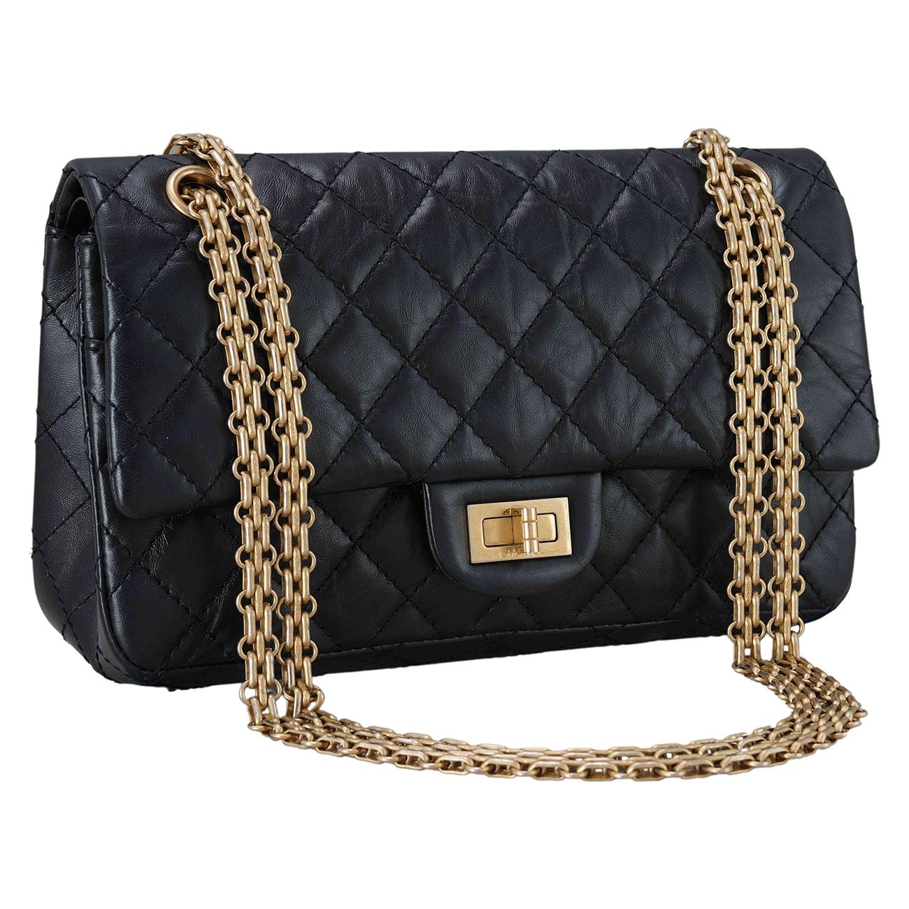 CHANEL(USED)샤넬 2.55 빈티지 미듐 플랩백