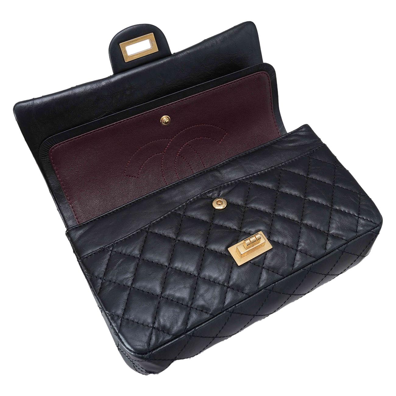 CHANEL(USED)샤넬 2.55 빈티지 미듐 플랩백