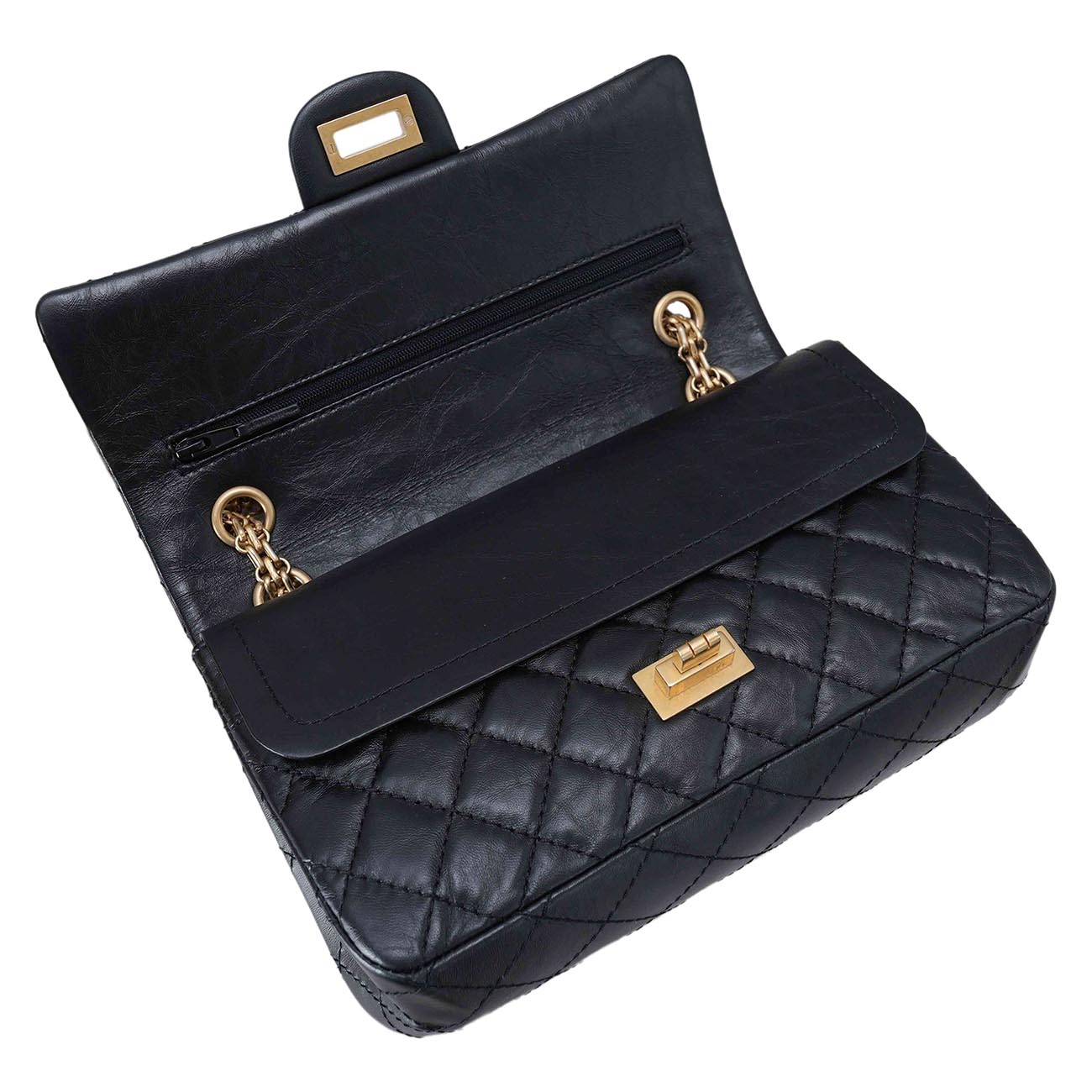 CHANEL(USED)샤넬 2.55 빈티지 미듐 플랩백
