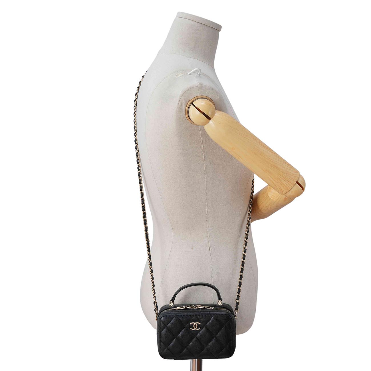 CHANEL(USED)샤넬 AP2634 베니티 코스메틱 직사각 체인백