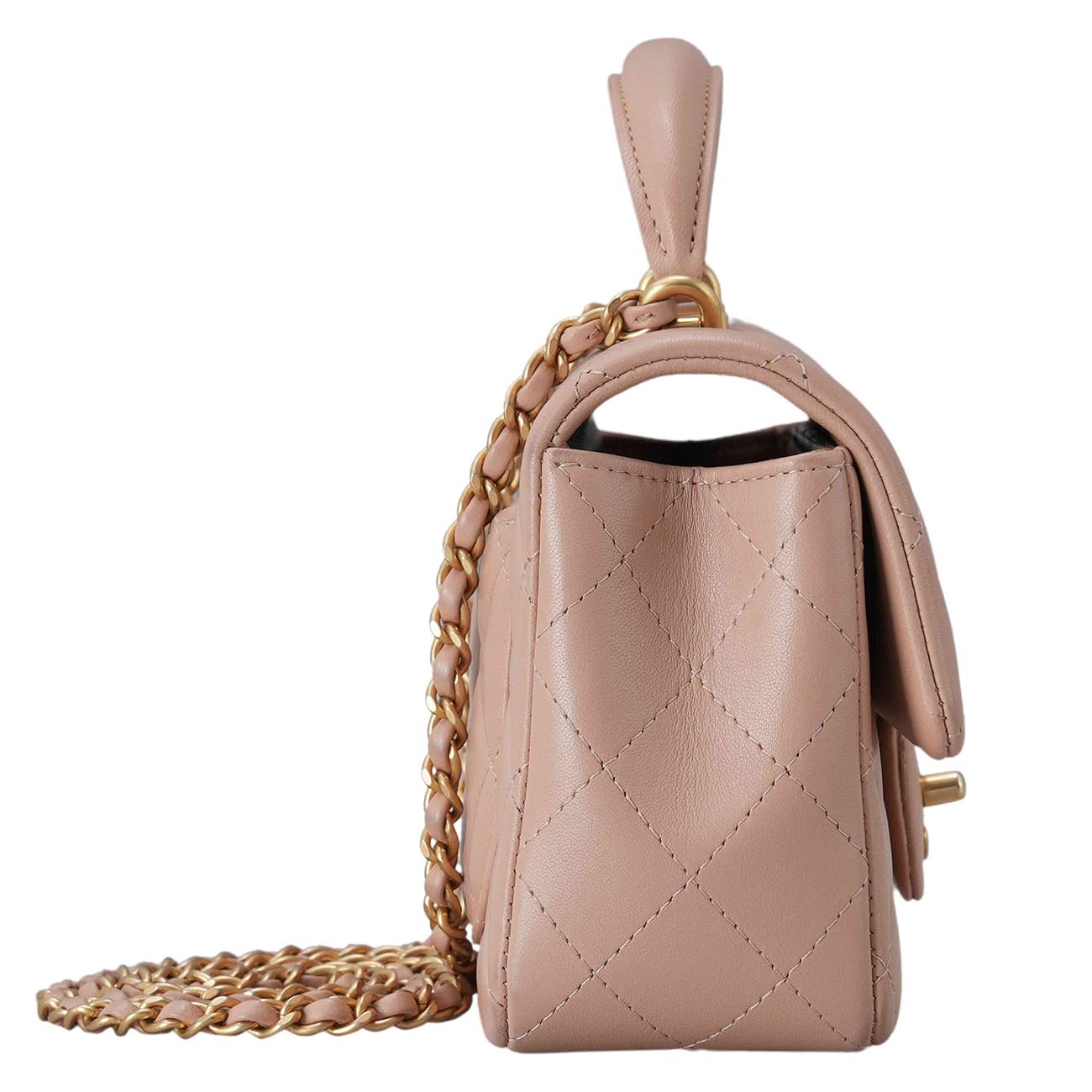 CHANEL(USED)샤넬 클래식 뉴미니 탑핸들