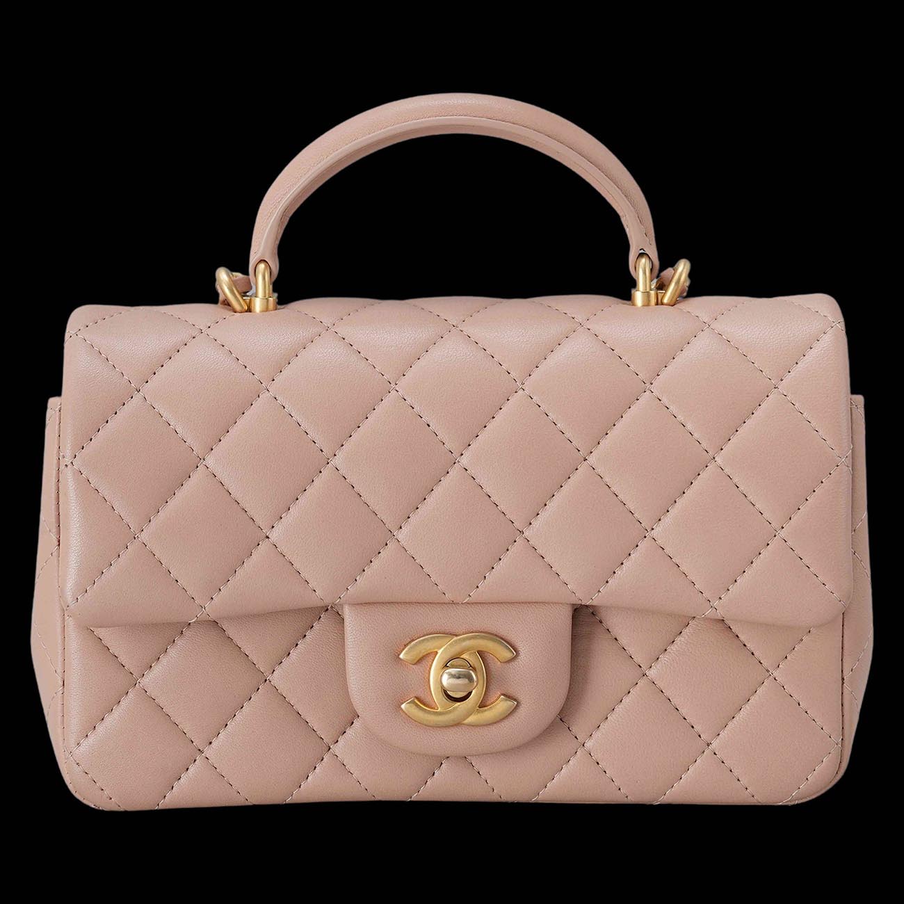 CHANEL(USED)샤넬 클래식 뉴미니 탑핸들