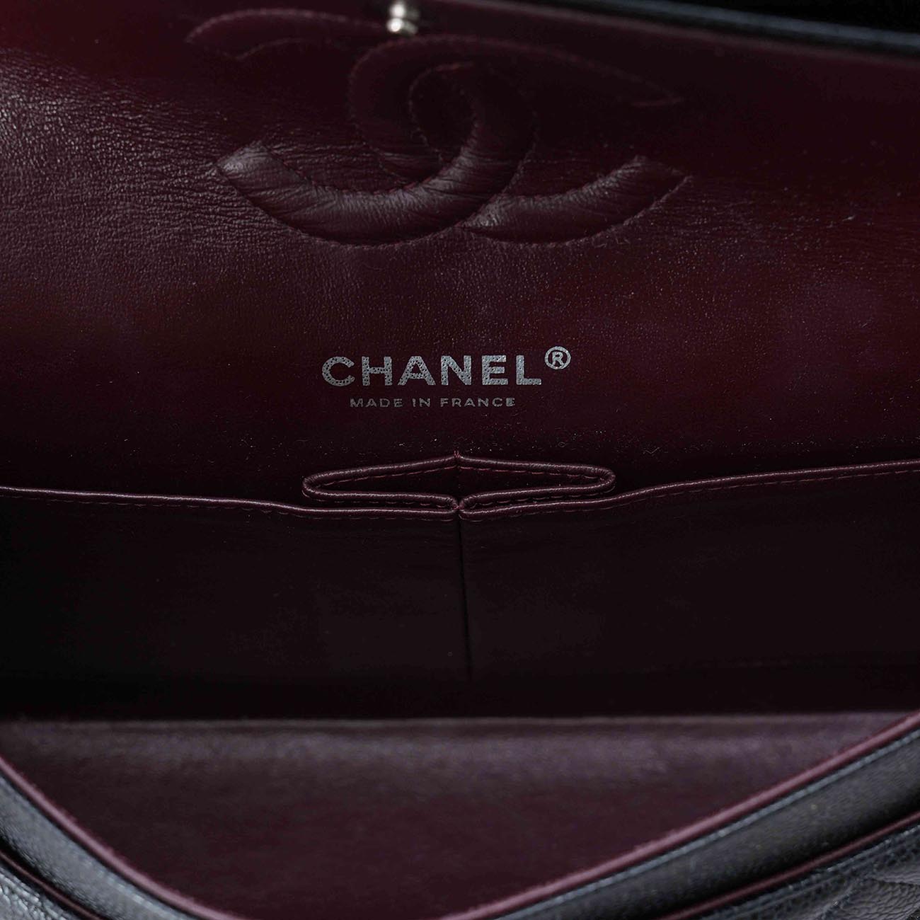 CHANEL(USED)샤넬 캐비어 클래식 미듐 플랩백