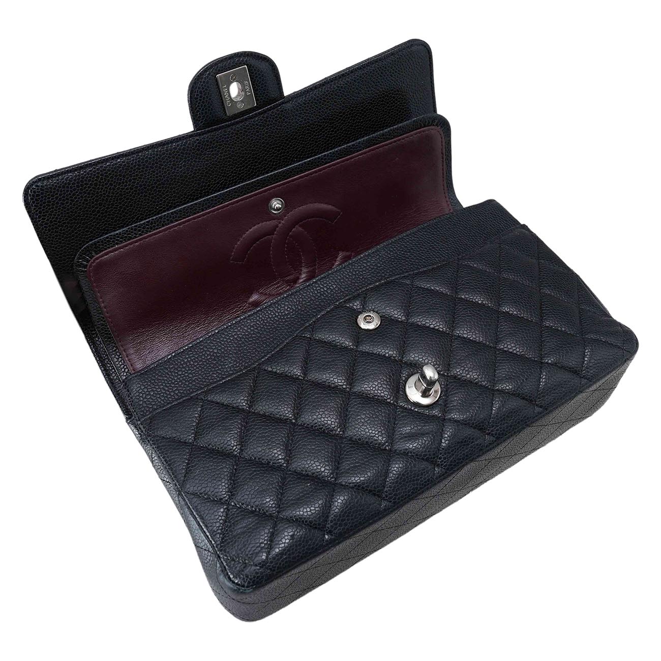 CHANEL(USED)샤넬 캐비어 클래식 미듐 플랩백