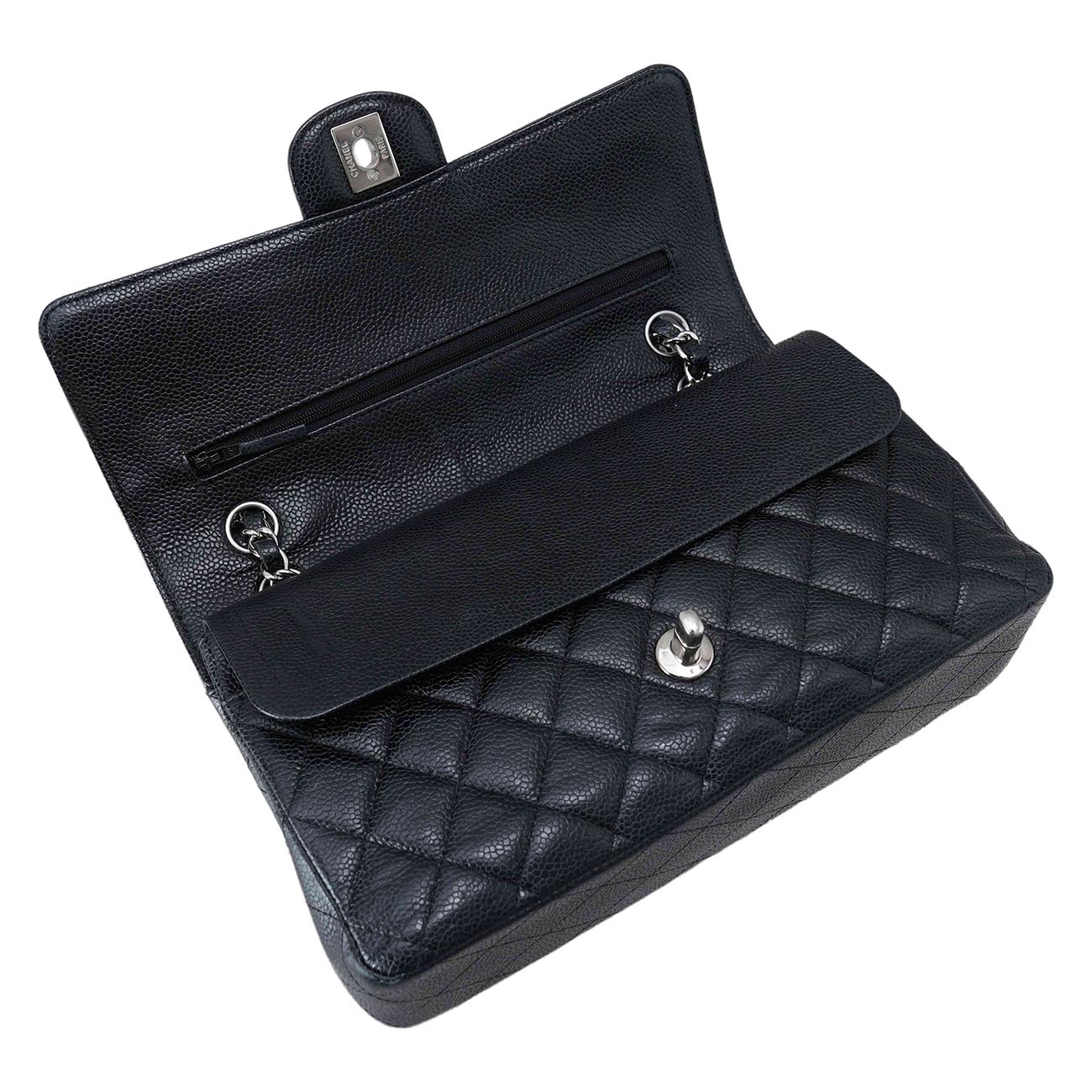 CHANEL(USED)샤넬 캐비어 클래식 미듐 플랩백