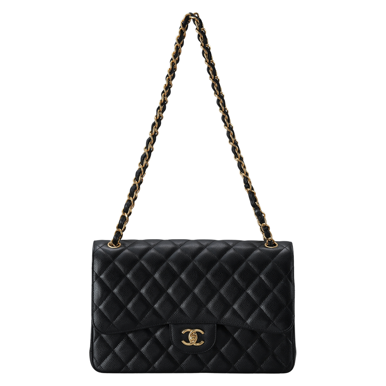 CHANEL(USED)샤넬 캐비어 클래식 라지 플랩백