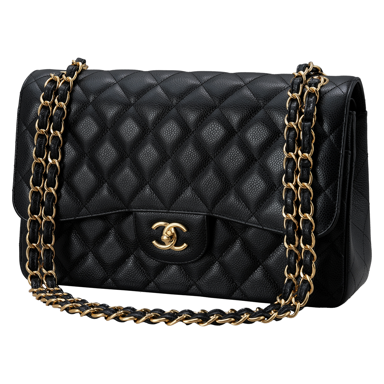 CHANEL(USED)샤넬 캐비어 클래식 라지 플랩백