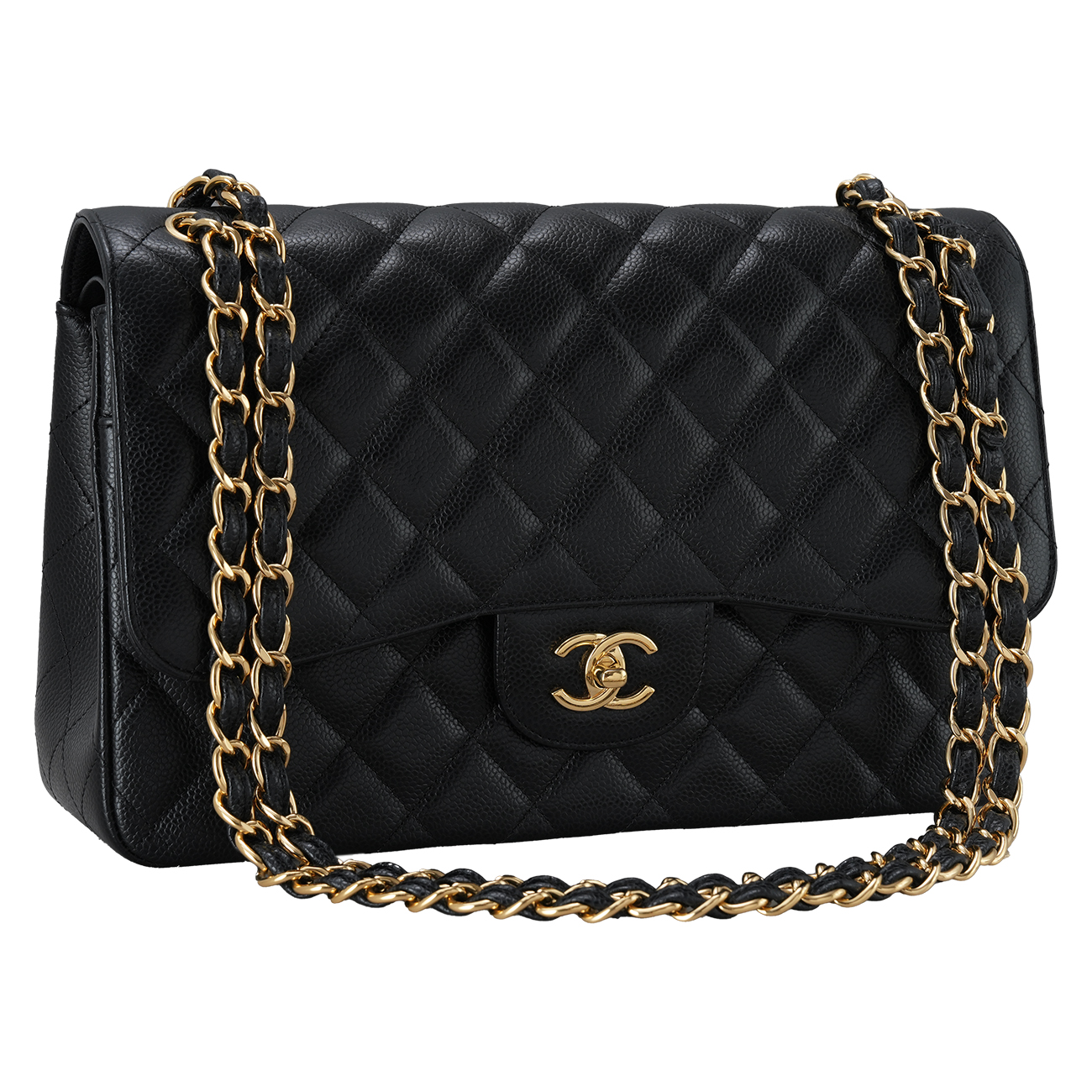 CHANEL(USED)샤넬 캐비어 클래식 라지 플랩백